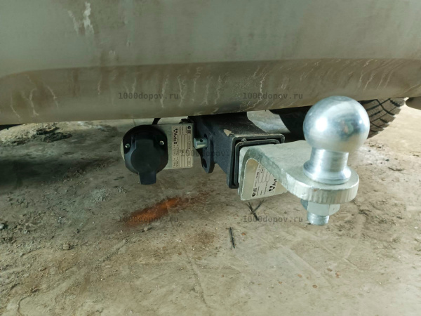 Фаркоп AvtoS для FORD Kuga 2013-2019, под американский квадрат