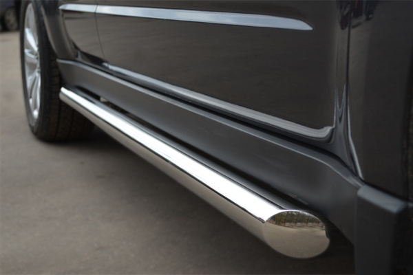 Фото Пороги труба d63 (1 вариант) SUBARU Forester 2008-2012