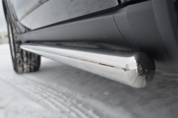 Фото Защита порогов d63 (вариант 3) JEEP Grand Cherokee 2012