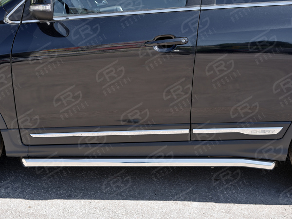 Фото Пороги труба d63 (вариант 1) CHERY TIGGO 5 2014