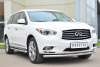 Фото Защита переднего бампера d63 (дуга) d42 (дуга) INFINITI JX35-QX60 2013-2016