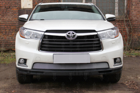 Защита радиатора Toyota HIGHLANDER U50 2013-2016 chrome низ