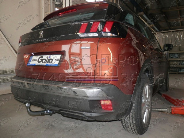 фото Фаркоп Galia для Peugeot 3008 2016-