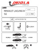 фото Фаркоп Imiola для Renault Laguna III хетчбек 2008-