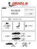 фото Фаркоп Imiola для Peugeot 508 sedan 2011-