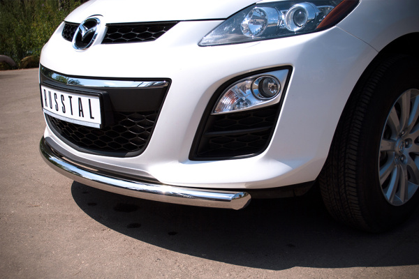 Фото Защита переднего бампера d63 MAZDA CX-7 2010-2013