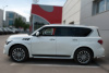Фото Защита порогов d42 (укороченная) INFINITI QX 80 2014-2017
