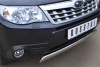 Фото Защита переднего бампера d75x42 овал SUBARU Forester 2008-2012