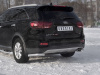 Фото Защита заднего бампера уголки d63 секции KIA SORENTO PRIME 2018-
