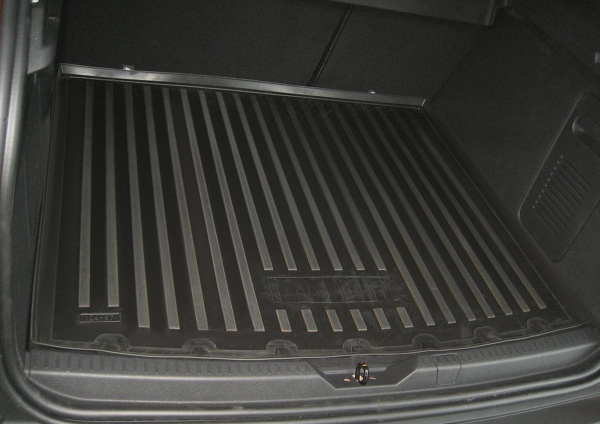 Комплект ковриков салона и багажника Rival для Renault Kaptur 5-дв. (4WD) 2016-н.в., полиуретан, с крепежом, с перемычкой, 6 шт., K14707001-2