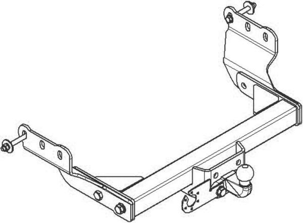 Фаркоп AvtoS для FORD Transit (2000-2014)