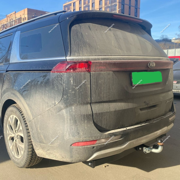 фото Фаркоп Motodor с оцинкованным шаром на KIA Carnival IV (2021-)
