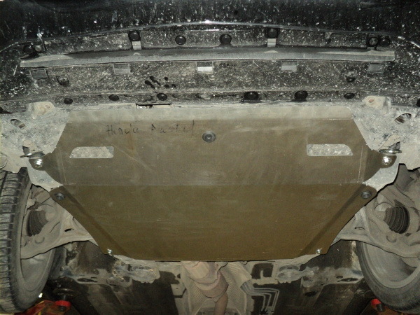 Фото Алюминиевая защита картера и КПП Honda Crosstour (2010 по наст.)