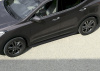Фото Пороги алюминиевые Rival "Premium-Black" для Hyundai Santa Fe 2006-2010-2012