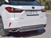 Фото Защита заднего бампера d63 дуга LEXUS RX200t 2015-