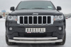 Защита переднего бампера d76/63 (дуги) JEEP Grand Cherokee 2012