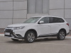 Фото Защита переднего бампера d42 (секции) MITSUBISHI Outlander 2018-