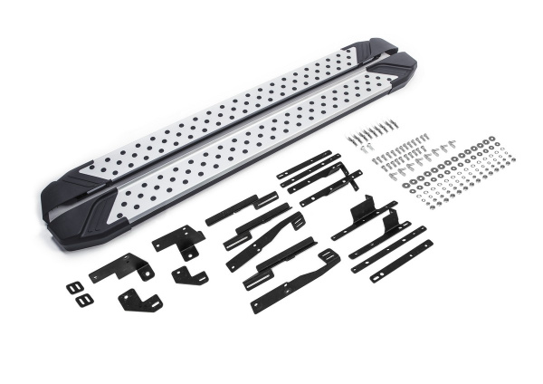 Фото Порог-площадка "Bmw-Style" Nissan X-Trail 2013-2018-