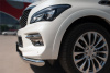 Фото Защита переднего бампера d76 (секции) INFINITI QX 80 2014-2017