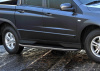 Фото Пороги алюминиевые Rival "Premium" для Ssang Yong Actyon Sport 2012-