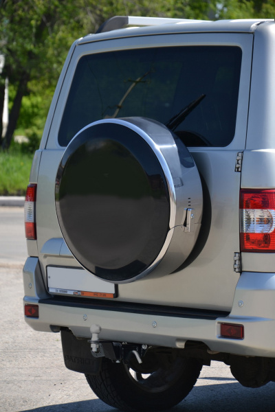 фото Фаркоп под съемное квадратное крепление UAZ Patriot 2014-