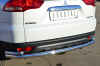 Фото Защита заднего бампера d63 (волна) d42 (уголки) MITSUBISHI Pajero Sport 2013-2015