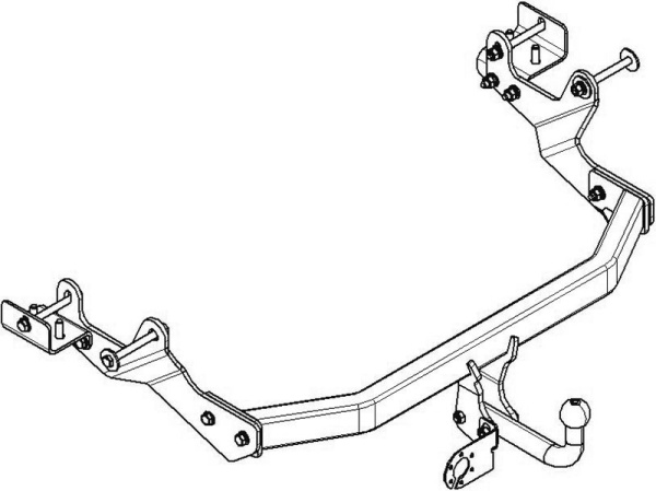 фото Фаркоп AvtoS для HYUNDAI H -1 (2008-2021)