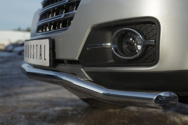 Фото Защита переднего бампера d63 (волна) GREAT WALL Hover H3 2014-