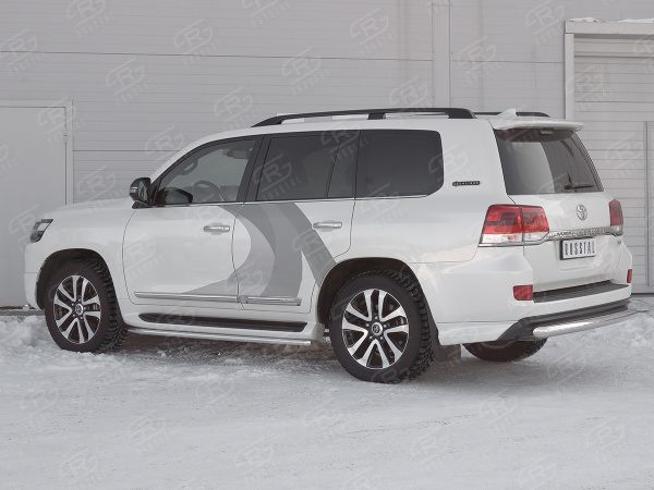 Фото Защита заднего бампера d76 дуга TOYOTA LC 200 2017 EXCALIBUR