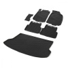 Комплект ковриков салона и багажника Rival для Geely Atlas 5-дв. 2018-н.в., полиуретан, с крепежом, с перемычкой, 6 шт., K11903002-1