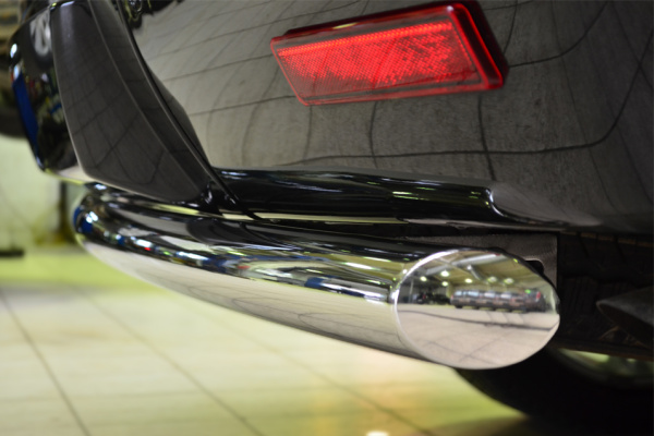 Фото Защита заднего бампера d76 (дуга) CADILLAC Escalade 2007-2015