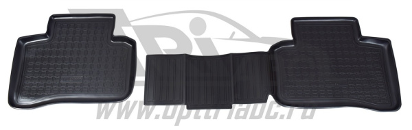 Автомобильные коврики Норпласт для Mercedes-Benz GLC (X253) 3D (2015-), полиуретановые