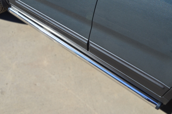 Фото Пороги труба d63 (вариант 2) KIA Sorento 2012-