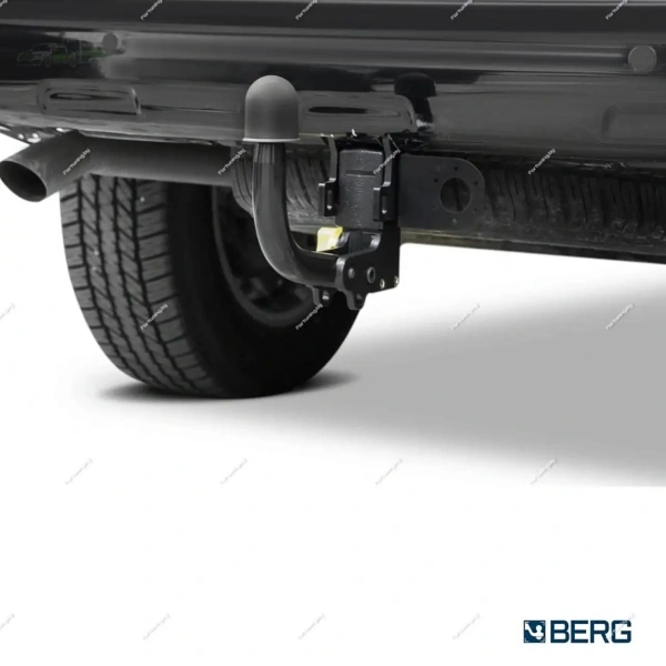 фото Фаркоп BERG (Россия) «быстросъёмный на ключ» для Toyota Land Cruiser Prado 150 «до и 1 рестайлинг» (2009-2017) «Кроме Black Onyx»