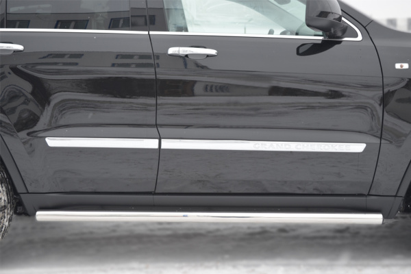 Фото Защита порогов d63 (вариант 3) JEEP Grand Cherokee 2012