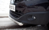 Фото Защита переднего бампера d63 (дуга) NISSAN Qashqai 2010-2013