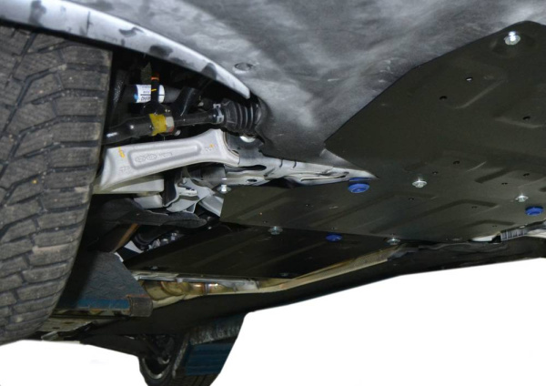 Фото Защита КПП Автоброня для Hyundai Genesis 4WD V-3,0; 3,8 2014-2016/Genesis G90 4WD V - 3,3 2016-/Genesis G80 4WD V-2.0