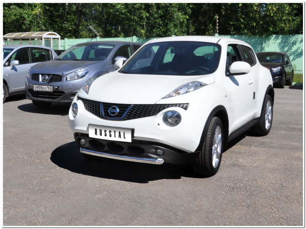 Фото Защита переднего бампера d63 NISSAN Juke 4X2 2010-2014