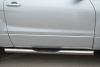 Фото Пороги труба d76 с накладками (вариант 1) SUZUKI Grand Vitara 3дв. 2012-2016