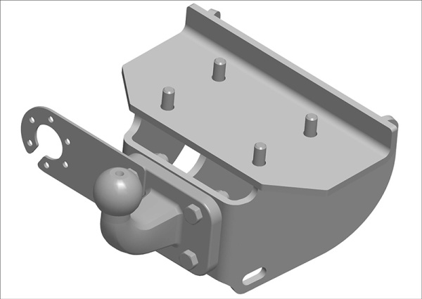 фото Фаркоп AvtoS для VOLKSWAGEN Amarok (2010-2022)