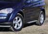 Фото Пороги алюминиевые Rival "Silver" для Ssang Yong Kyron 2007-