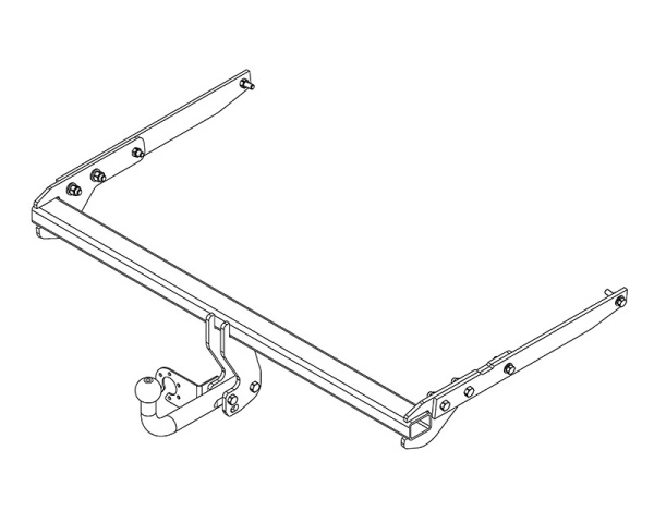 Фаркоп AvtoS для Ford Edge II (2014-)