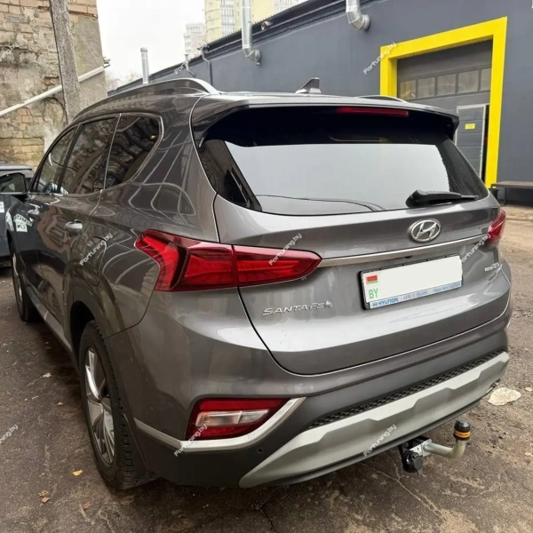 фото Фаркоп Motodor (Россия) для Hyundai Santa Fe IV "дорестайлинг" (2018-2021)
