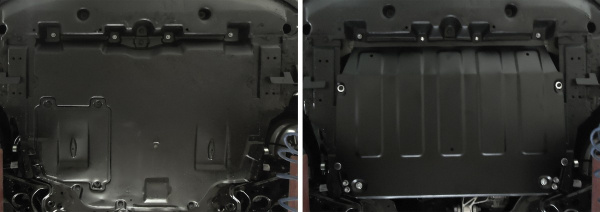 Фото Защита картера и КПП Автоброня для Toyota C-HR 2018-