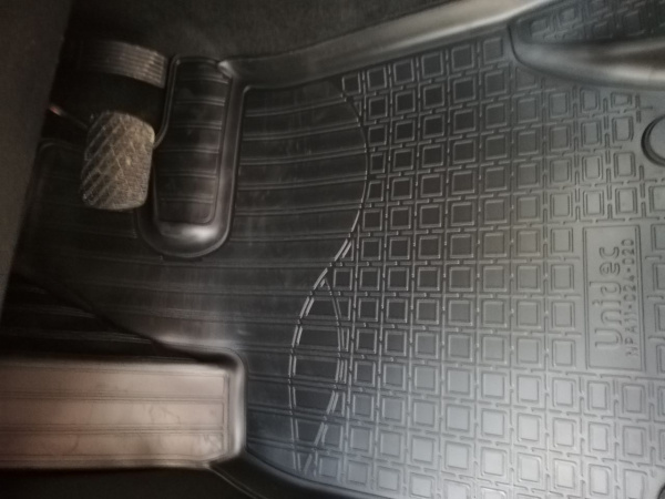 Автомобильные коврики Норпласт для Geely Atlas (2018), полиуретановые