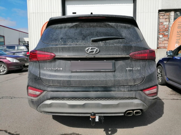 фото Фаркоп Bosal - Oris - Weso для Hyundai Santa Fe IV "только дорестайлинг" (2018-2021)