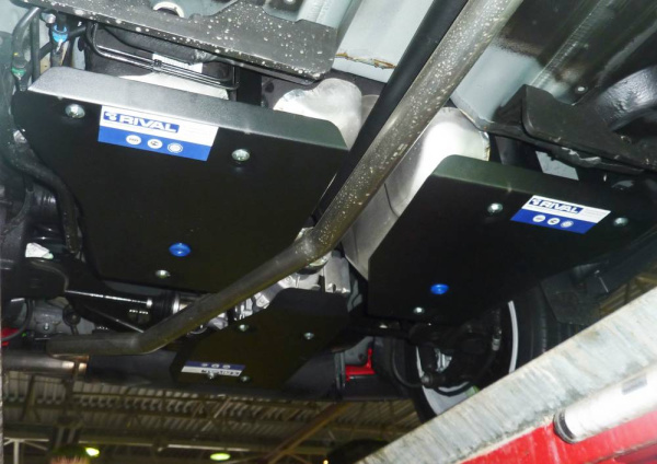 Фото Защита топливного бака Автоброня для Opel Mokka, V -1,4; 1,8 2012-