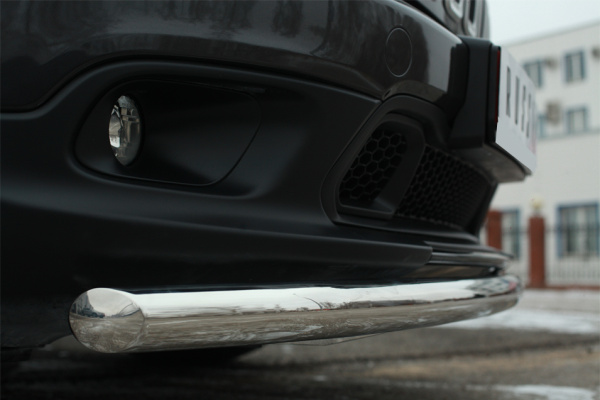 Фото Защита переднего бампера d63 (секции) JEEP Cherokee 2014-