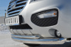 Фото Защита переднего бампера d76/42 (дуга) LIFAN X60 2011-2016