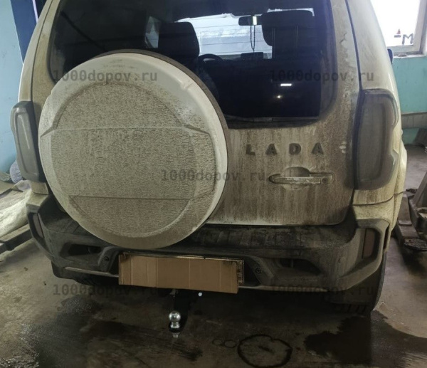 фото Фаркоп AvtoS «быстросъемный под квадрат» для Lada Niva Travel (2021-)